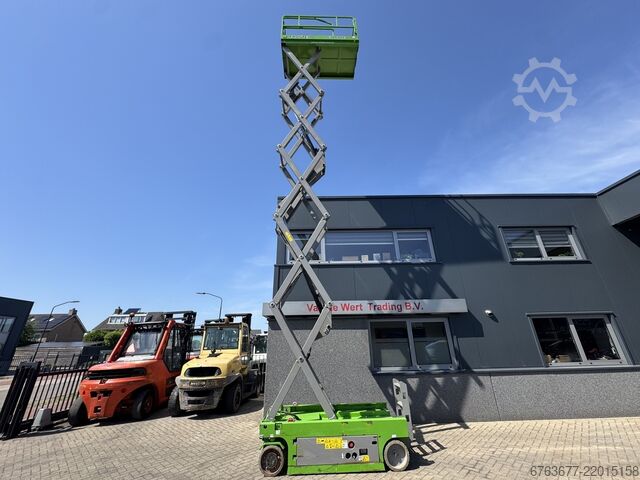 Fronteq FS1012E sakselift / saks / arbejdsplatform, 11,8 m arbejdshøjde, elektrisk, 2020 FRONTEQ FS1012E Schaarhoogwerker / Sciccor / Arbeitsbuhne 11.8M Werkhoogte Elektrisch 2020