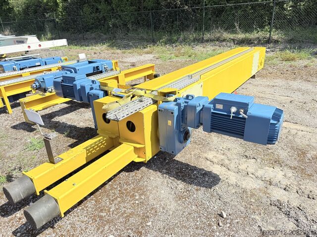 Puente grúa birraíl 26.000 mm x 2x5 toneladas - 2007 DEMAG Dubbelligger Bovenloopkraan