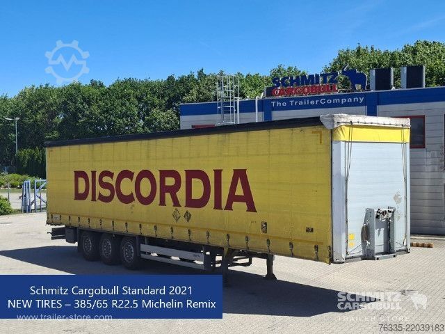 Semiremorcă deschisă cu prelată Schmitz Cargobull Curtainsider Standard