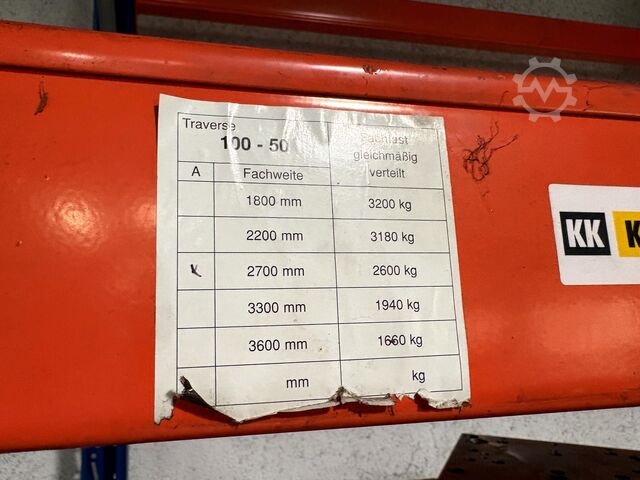 Schwerlastregal ohne Inhalt KAISER + KRAFT heavy-duty shelving without contents