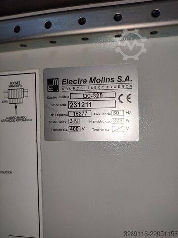 Generatore diesel ELECTRA MOLINS EMJ-225 AUT_MP12 INSO