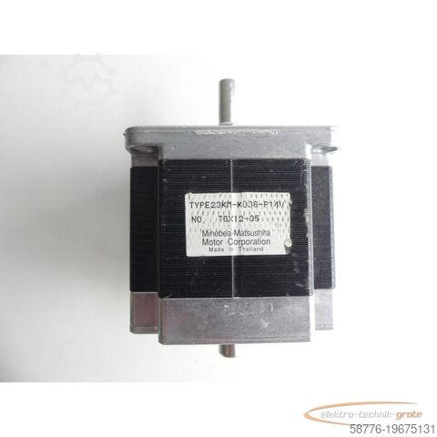 Motor Minebea-MatsushitaType 23KM-K036-P14V Schrittmotor SN: T6X12-05