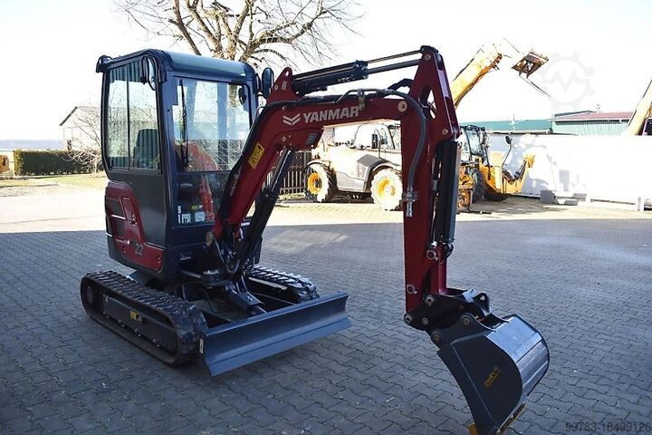 Εκσκαφέας-φορτωτής Yanmar SV22, erst 15h, Hydraulischer Schnellwechsler