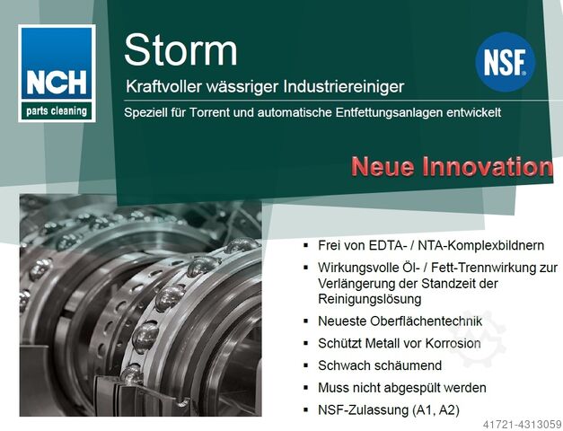 NCH Storm 1 - Schleifstein-Entfetter für 