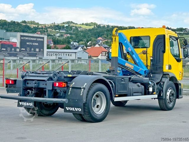 Камион с кука за контейнери VOLVO FL 240 * Abrollkipper * HMF 270 K2 * TOPZUSTAND