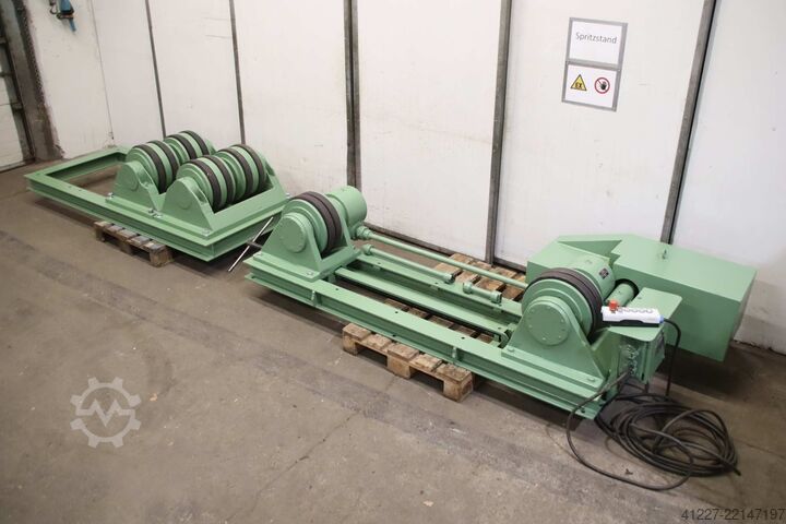 Container-vendeanordning ler Deuma Heitze W05 Rollenabstand 600 - 1670 mm