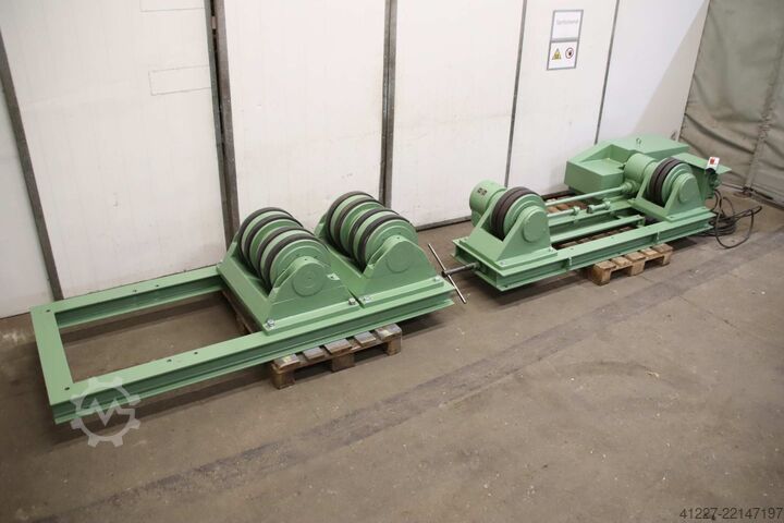 Container-vendeanordning ler Deuma Heitze W05 Rollenabstand 600 - 1670 mm