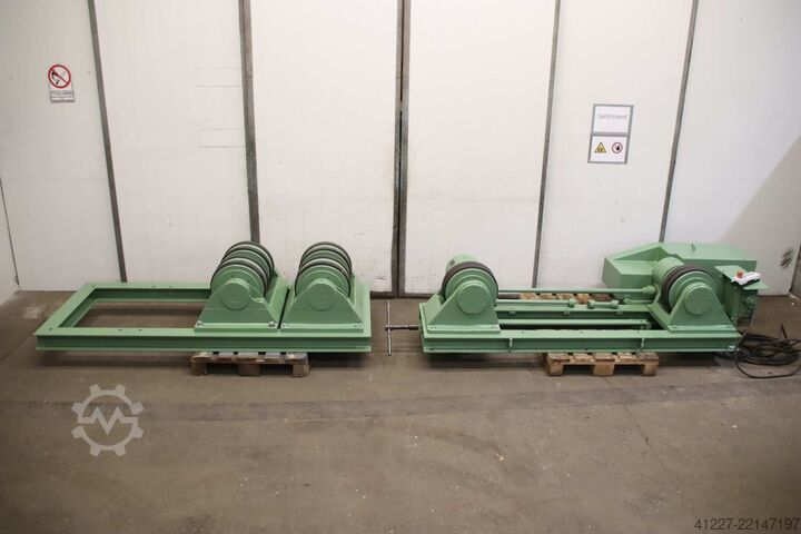 Container-vendeanordning ler Deuma Heitze W05 Rollenabstand 600 - 1670 mm
