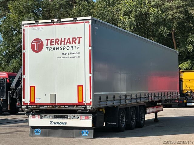 带篷布的开放式半挂车 KRONE SD Curtainsider EDSCHA CodeXL Liftachse