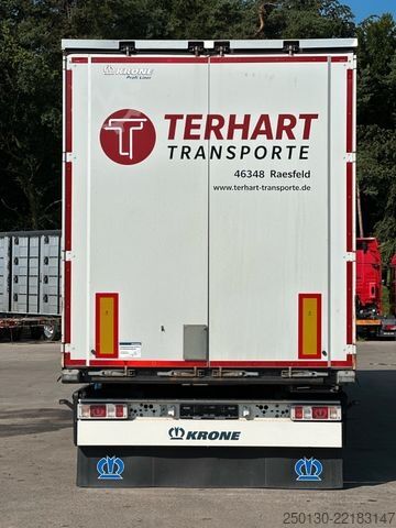 带篷布的开放式半挂车 KRONE SD Curtainsider EDSCHA CodeXL Liftachse