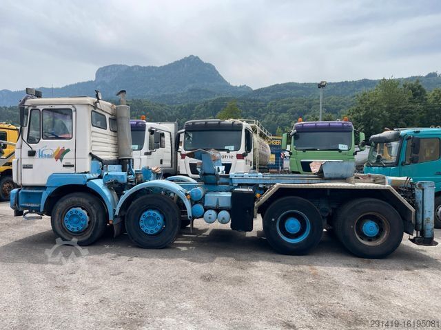 Samochód do zadań specjalnych MAN Steyr 32.403 Silent 8x4 Sülo Aufsteller Bj