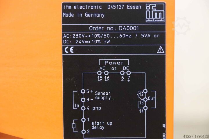 Standstill monitor IFM A 300 DA0001