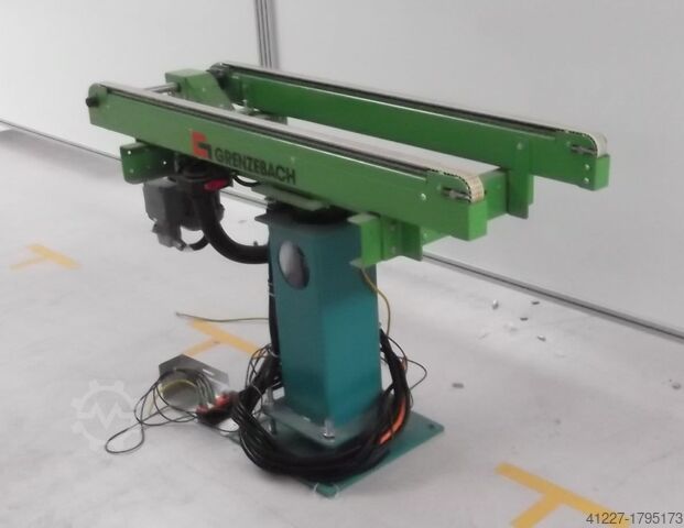 Conveyor belt with rotating unit Grenzebach ZFT