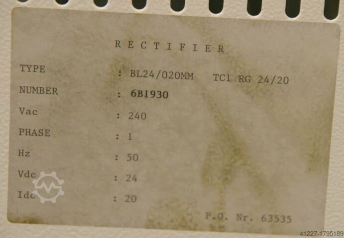 Ladegerät für Stapler 24 V 20 A Dry Bul BL24/020MM