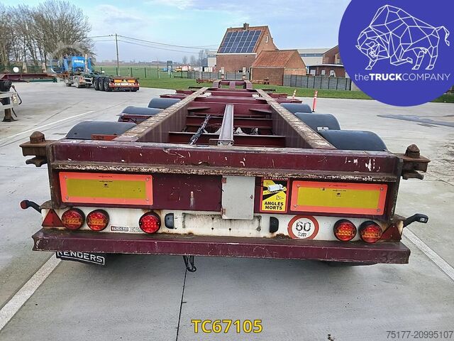 Transportasi kontainer Renders 