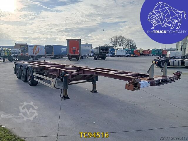 Transportasi kontainer Renders 