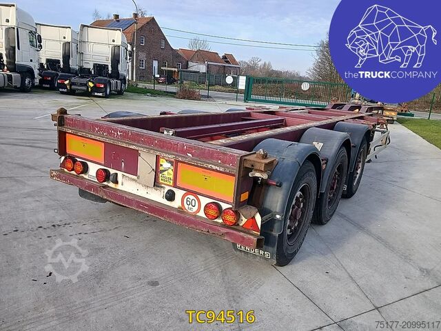 Transportasi kontainer Renders 