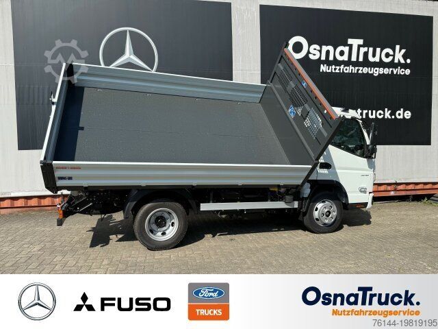 Three-way tipper van MITSUBISHI 7C18 3-Seitenkipper . Klima,Nutzl.3800 KG