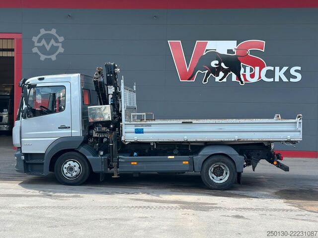 三向自卸卡车 MERCEDES-BENZ Atego 923 4x2BB MEILLER DSK & ATLAS 66.3E LK