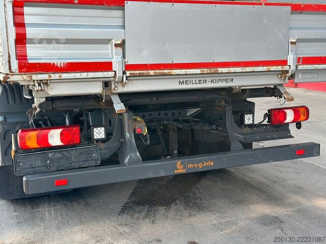 三向自卸卡车 MERCEDES-BENZ Atego 923 4x2BB MEILLER DSK & ATLAS 66.3E LK