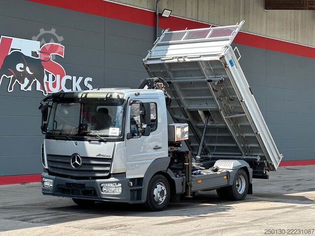 三向自卸卡车 MERCEDES-BENZ Atego 923 4x2BB MEILLER DSK & ATLAS 66.3E LK