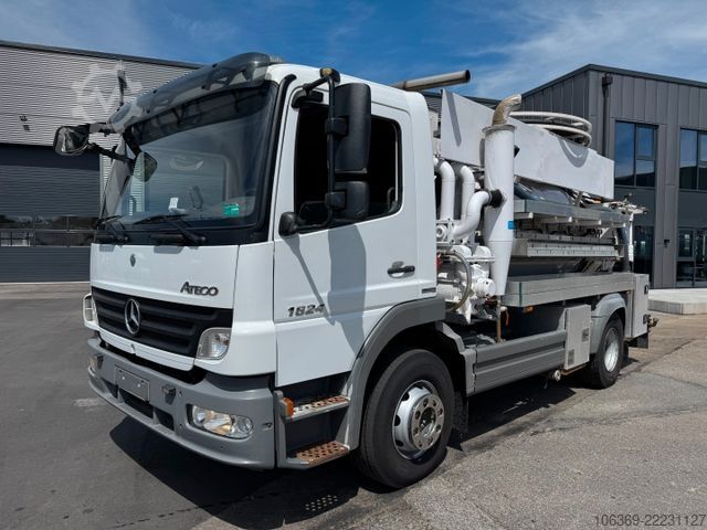 Kamion cisterne vakum MERCEDES-BENZ Atego 1624 4x2 DSU kombiline 5400 L
