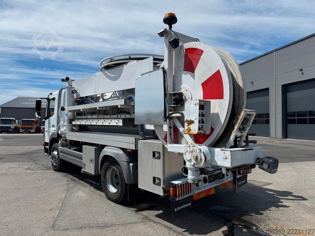 Kamion cisterne vakum MERCEDES-BENZ Atego 1624 4x2 DSU kombiline 5400 L