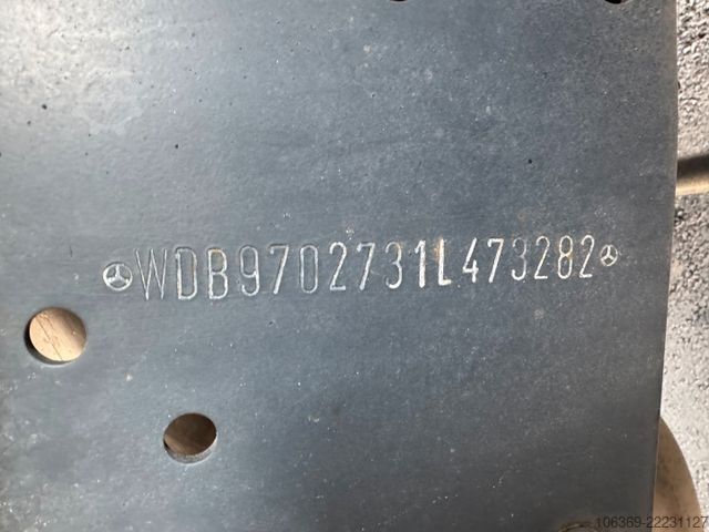 Kamion cisterne vakum MERCEDES-BENZ Atego 1624 4x2 DSU kombiline 5400 L