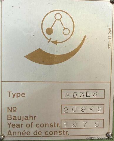 Mesin bor tiang ALZMETALL AB 3/ES