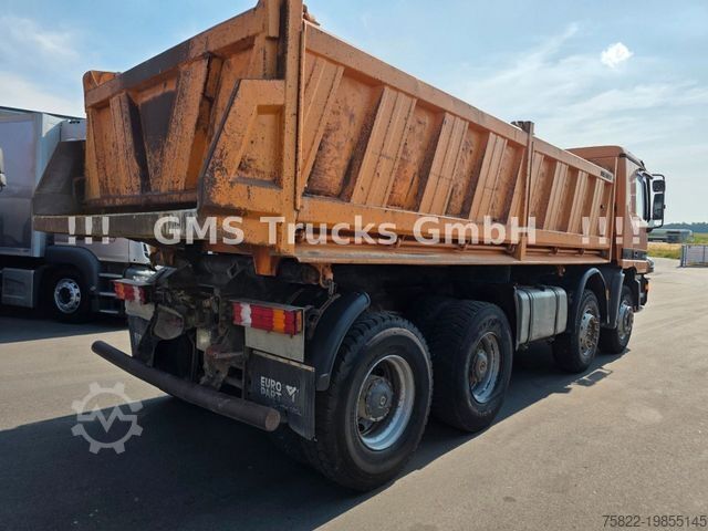 Tipper truck MERCEDES-BENZ Actros 4143 / Meiller Bordmatik / German / TÜV