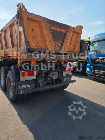 Three-sided tipper truck MERCEDES-BENZ Actros 4143 / Meiller Bordmatik / German TÜV