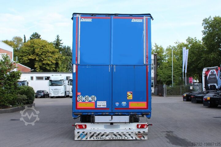 Jumbo kravas automašīna MAN TGX 26.460 Retarder Jumbo-Zug 120M3 Durchlade