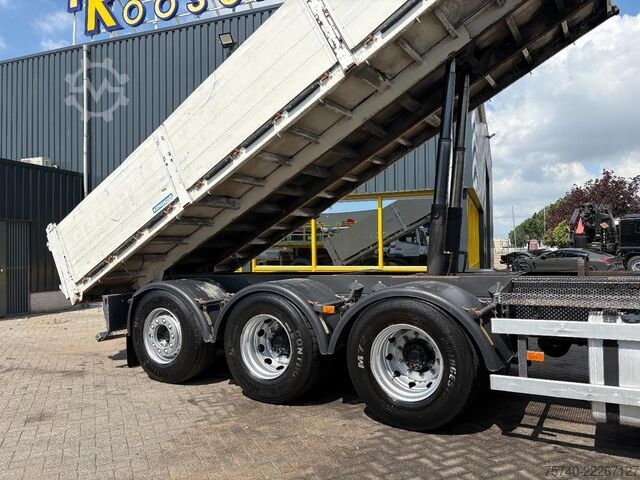 Kamion sa kranom Volvo FM 12.380 + HMF 2220 K5 + 8X4 STEERING +TIPPER ...