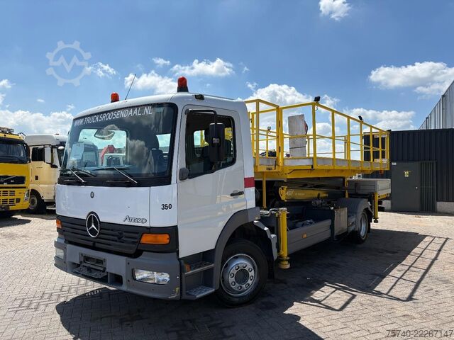 Lyftplattform Mercedes-Benz Atego 1318 + 10 METER HEIGHT + tunnel/mine edit...