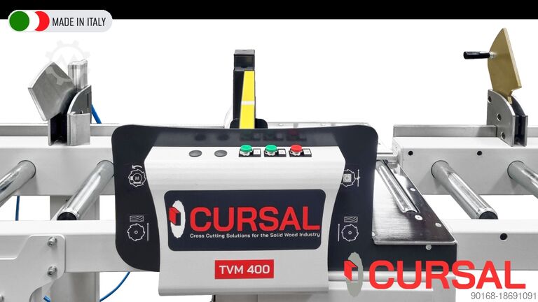 Полуавтоматический торцовочный станок CURSAL TVM Ø 400 - TVM Ø 500