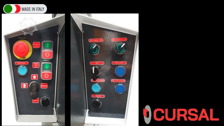 Полуавтоматический торцовочный станок CURSAL TVM Ø 400 - TVM Ø 500