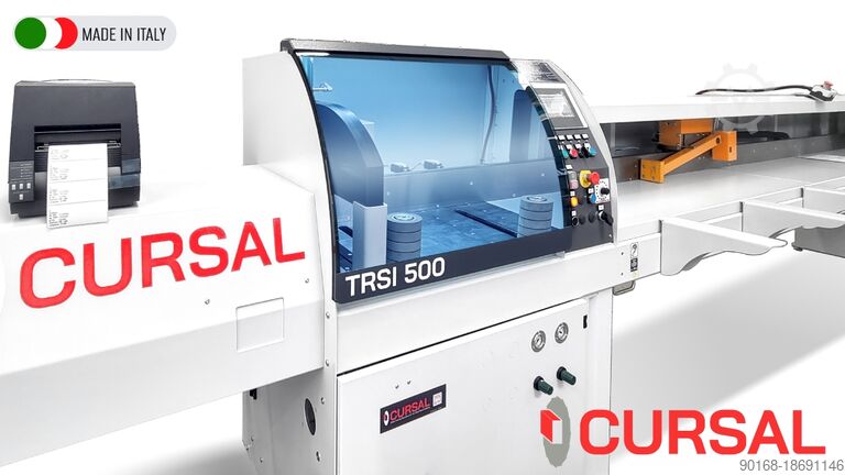 אופטימיזציה של מסור חתך עם מכשיר הזנה CURSAL TRSI Ø500 TAGLIO 90° - customizable