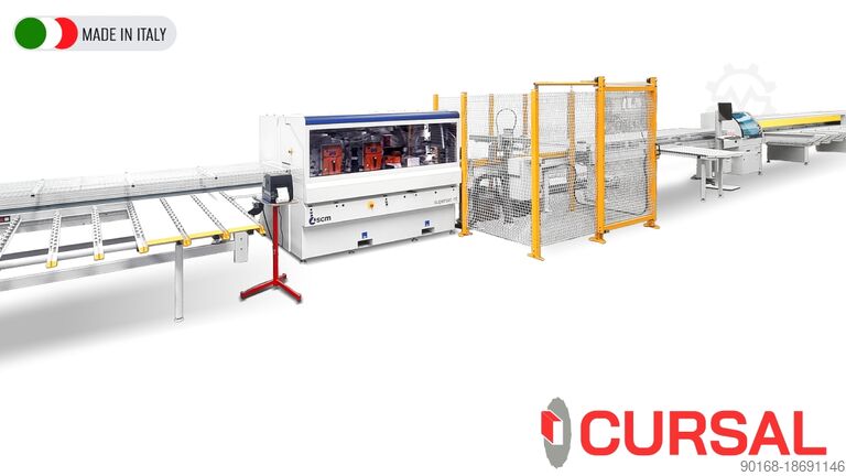 אופטימיזציה של מסור חתך עם מכשיר הזנה CURSAL TRSI Ø500 TAGLIO 90° - customizable