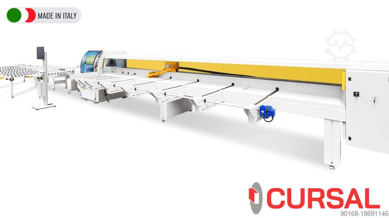 אופטימיזציה של מסור חתך עם מכשיר הזנה CURSAL TRSI Ø500 TAGLIO 90° - customizable