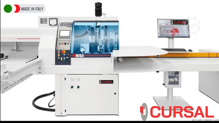 אופטימיזציה של מסור חתך עם מכשיר הזנה CURSAL TRSI Ø500 TAGLIO 90° - customizable