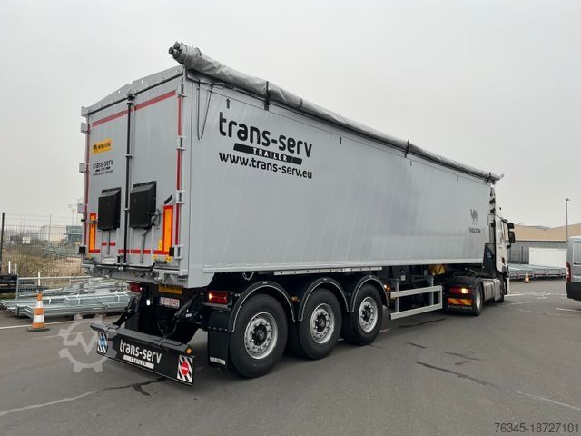 Sklápací náves WIELTON 55m3 Alu-Kastenmulde Kombitür NEU
