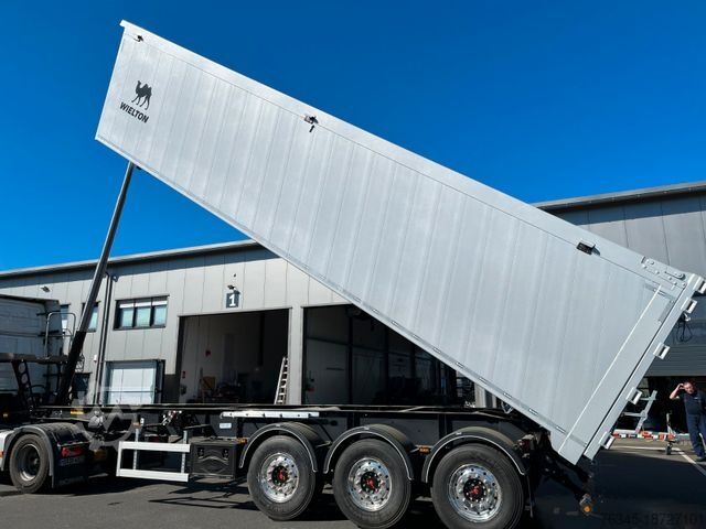 Sklápací náves WIELTON 55m3 Alu-Kastenmulde Kombitür NEU