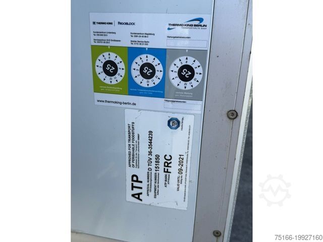 Kühlkoffer-LKW MERCEDES-BENZ ATEGO 1524 L Kühlkoffer 7,3 m LBW 1,5 T*THERMO