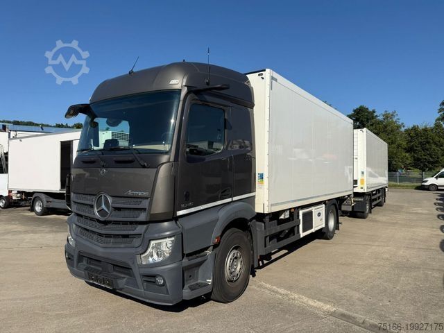 Kælivörubíll MERCEDES-BENZ ACTROS 1845 L Kühlkoffer 6,5 m LBW 2 to.*CARRIER