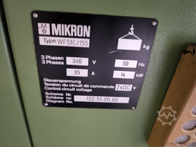 Mašina za mlevenje alata Mikron WF 51C
