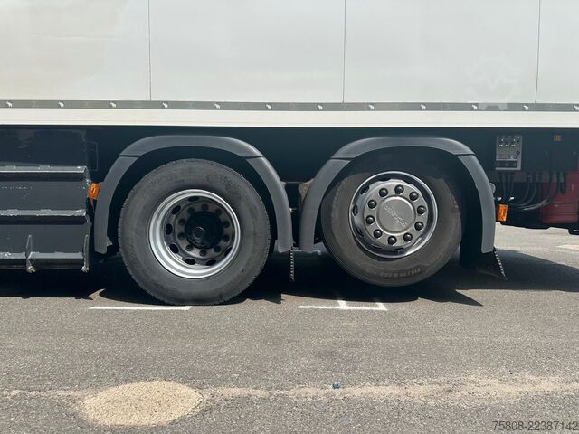 Chłodnia (samochód ciężarowy) SCANIA R410 6x2 Tiefkühl 3Kammer Türen LBW AHK