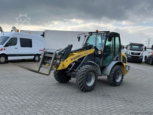 Cargadora de ruedas  Radlader 750 Allrad Radlader Klappschaufel+Gabel