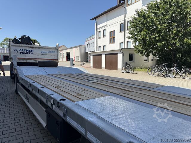 Žemo profilio platforma Fliegl Tiefladeanhänger DTS 300 Parabel/FH 6,5m
