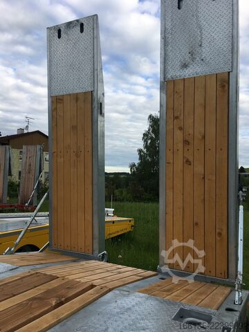 Žemo profilio platforma Fliegl Tiefladeanhänger DTS 300 Parabel/FH 6,5m