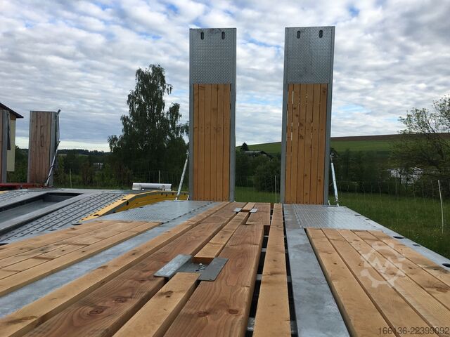 Žemo profilio platforma Fliegl Tiefladeanhänger DTS 300 Parabel/FH 6,5m